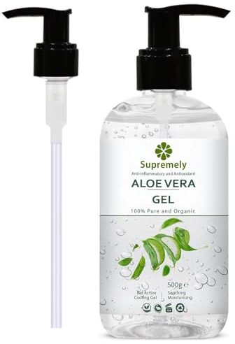 Supremely Naturals Aloe Vera Gel | Nourishing Care for Hair, Skin, and Face | A Multi-Purpose Miracle for Head-to-Toe Hydration and Care