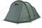 KADVA AIRcamp 4. 4 Personen Campingzelt mit Pumpe Tunnelkonstruktion 440 x 180 x 140 cm Wasserdichtigkeit 3000 mm Geräumigkeit Vordach über Eingang Großer Schlafbereich Farbe Grün