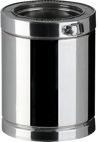 Elément droit THERMINOX TI , diamètre 150 mm ,Lg: 100 cm Réf. ED 1000 150 TI / 21150005