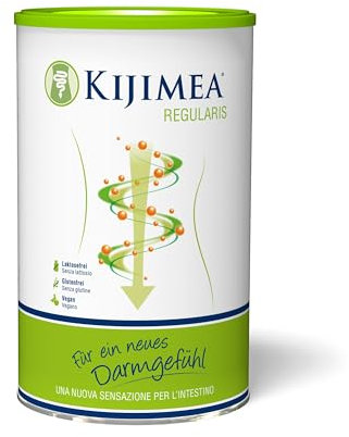 Kijimea Regularis – Bei Verstopfung, träger Verdauung & Blähbauch – sanft & natürlich – effektiv und planbar – vegan, glutenfrei, laktosefrei - dose, 500 g