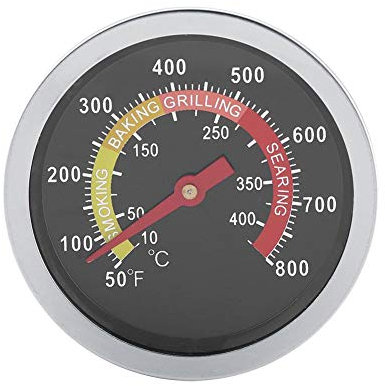 Termometro digitale istantaneo per barbecue, con indicatore della temperatura, in acciaio INOX
