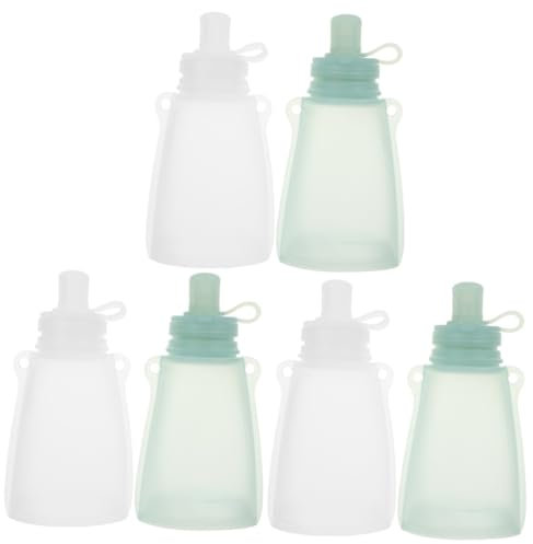 UPKOCH 6stücke Brustmilch Aufbewahrungsbeutel Gefriergeeignet Platzsparend Für Muttermilch Für Unterwegs Und Kühlschrank -frei