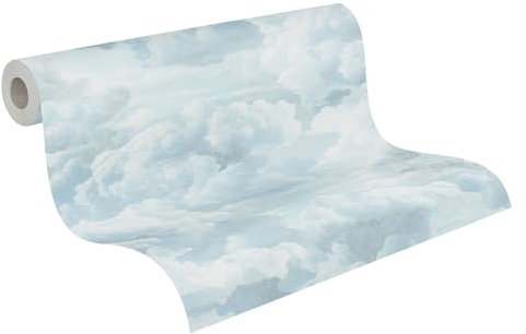 Livingwalls Michalsky 399853 Papier peint intissé Motif nuages Blanc et bleu