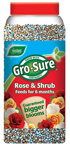 Gro-Sure 6 Month Slow Release Rose and Shrub Food, 1.1 kg
