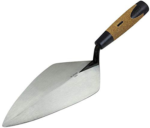 W. Rose RO112-12LK 12 Limber Wide London Brick Trowel w/Cork Handle