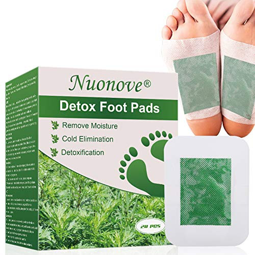 Cerotti Detox Piedi, Detox per Piedi, Patch per il Piede, Wormwood Deumidifica Detox Toppa Sonno Di Salute Patch Per Piedi, Accellera Metabolismo, migliora il sonno, 20PC