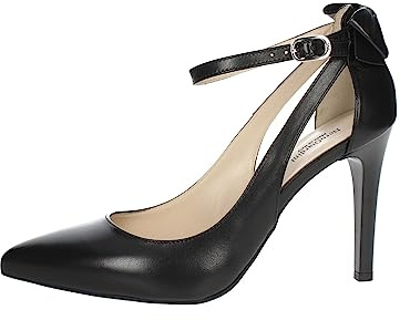 Nero Giardini E211072DE Escarpins Femme en Cuir - Noir 37 EU