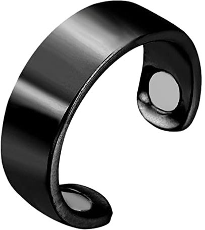 Contrôle La Glycémie - Ouverture D'Thérapie-Magnétique Réglable, Thérapie-Magnétique, Anneau Ouvert Magnétique pour Hommes Femmes