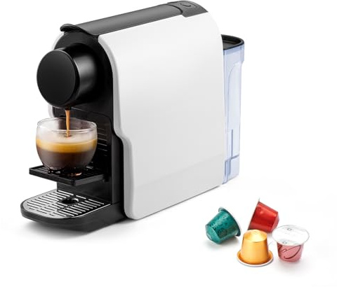 Mini Espresso Machine Compatible for NS Original Line Pods, Compact Capsule Coffee Maker with 20 Bar High Pressure Pump, 22 oz Removable Water Tank