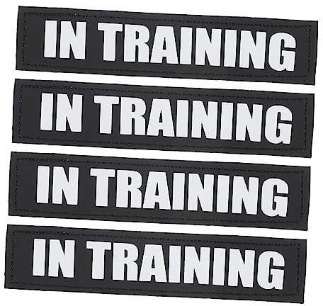 Supvox Etiketten Für Hundewesten 2er-Pack Reflektierende Hundepatches Dekorative Haustieretiketten Service-hundeweste Abnehmbarer Haustieraufkleber