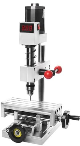 Perceuse électrique d'établi 3 en 1, machine à sous taraudeuse, réglage de la hauteur, plage de serrage de 0,6 à 6 mm, régulateur de vitesse en continu pour métal, bois, bijoux, bricolage