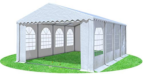Stabilezelte Partyzelt 5x8m Giant Pro PVC FR XXL mit Fenster
