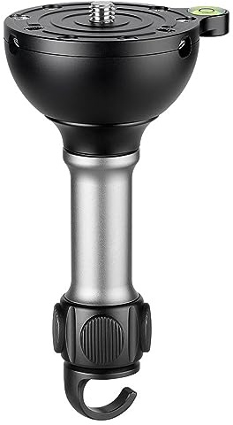 LEOFOTO YB-75LP 75mm Levelling Half Ball Adapter for Bowl Tripod Long Handle & Sandbag Hook