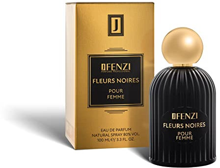 FLEURS NOIRES POUR FEMME