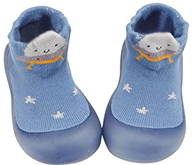 Primeros Pasos Bebé Niño Niña 0-4 Años Zapatillas De Deporte Infantil Lindo Multifuncional Zapatos para Aprender y Caminar - Calzado Respetuoso Regalo Original