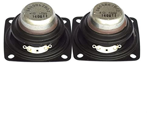 TGPGZHZFNA 2PCS Full Range Altoparlante da 2 Pollici 1 5W DIY. Soundbar Boombox unità Portatile Radio 10W 20W 4 Ohm Altoparlante HiFi. Altoparlanti Bluetooth 55mm. Diffusore da scaffale(4 Ohm 10W)