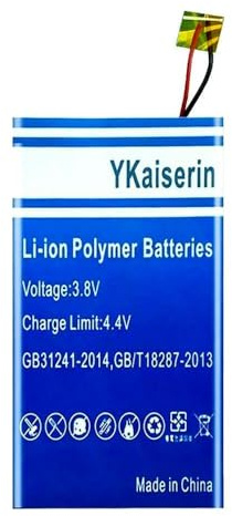 600 mAh hög kapacitet Li-jon-polymer Mp3-batteri kompatibelt med Apple iPod Nano 6 6:e generationen 8 GB 16 GB långvarig Nano 6 616-0531, med professionellt reparationsverktygssats