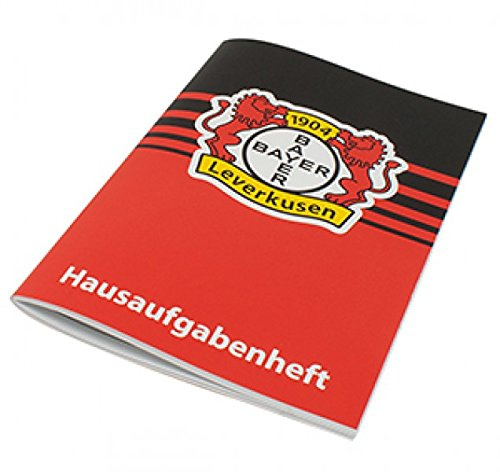 Bayer Leverkusen Hausaufgabenheft offizielles Lizenzprodukt