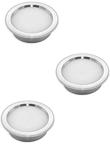 3x Faretto a led incasso slim 3W luce fredda 6500k mobili mensole cappa