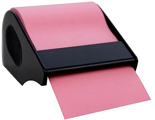 RNKVERLAG CT1831 - Rouleau de notes repositionnables dans un dérouleur, 60 mm x 10 m, rechargeable, rose pastel, 1 pièce