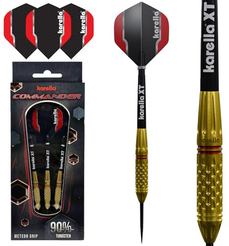 Karella Steeldart Commander Gold | 90 % volfram 24 g
