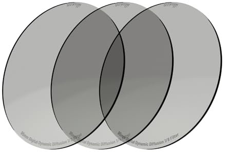 Tilta Illusion 95mm Digital Dynamic Diffusion Filter Kit | Adoucissement de l'image | Effet cinématographique | Protection d'objectif | Compatible avec Tilta Mirage Matte Box | Briquet