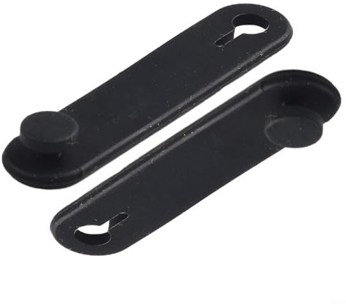 Bridas de seguridad para cables de motocicleta, paquete de 6 correas de goma, 64 mm para una sujeción fiable