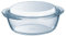 Pyrex - Casserole ronde en verre Essentials Haute résistance 1,1 L (+ 0.3L Lid)