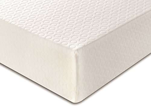 DURA TRIBE Golden Sleep Smart EU Double Memory Foam Mattress |15cm| Firm Comfort Orthopaedic | Zipped Removable Washable Soft Micro Quilted Cool Breathable Cover EU Double 140 x 200 cm