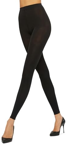 Wolford Women's Velvet 66 Leggings Lined 65 DEN Tights, Black, Medium (Manufacturer Size: M)