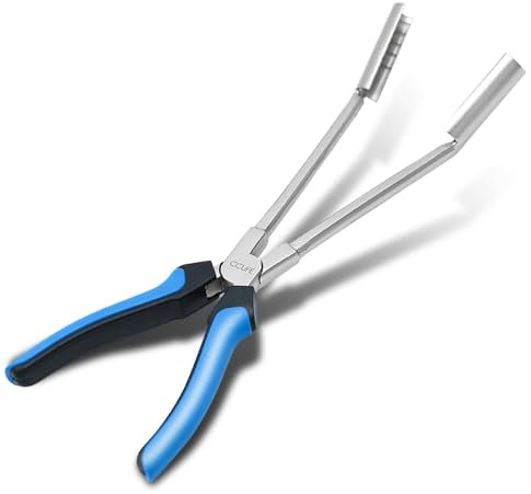 CCLIFE Zündkerzenzange Zündkerzen Steckerzange Zündkerzenstecker Zange Abzieher 290mm
