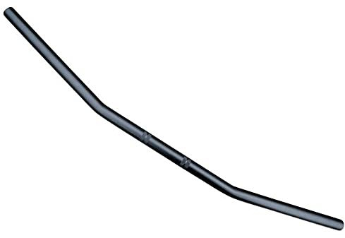 Motorcycle Handlebars Drag Bar 22mm 7/8 inch for Streetfighter Custom Bike Flat Tracker Bobber Chopper (Black)