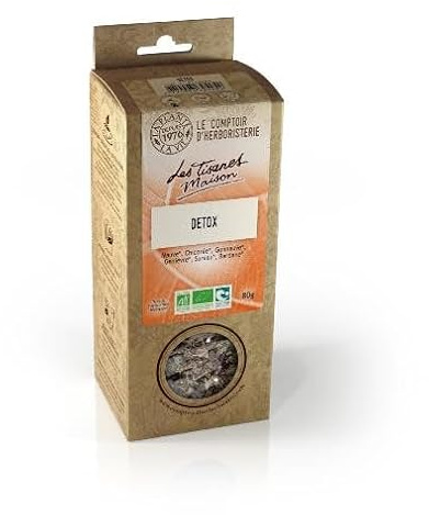 Tisane detox 80 gr - Comptoir d'herboristerie