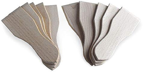 sarl FRANCOIS Lot de 10 spatules à raclette en hêtre, Livraison Gratuite