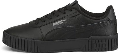 PUMA Damen Carina 2.0 Sneaker, Black Black Dark Shadow, 38 EU