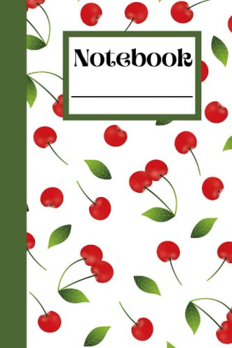 Notebook: Sweet Cherry Summer