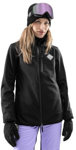 SIROKO - Giacca Softshell da Sci da Donna W2-W Kalima - XS - Nero