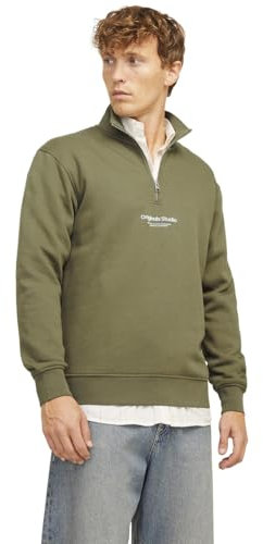 JACK & JONES JORVESTERBRO Sweat Quarter Zip HN NOOS