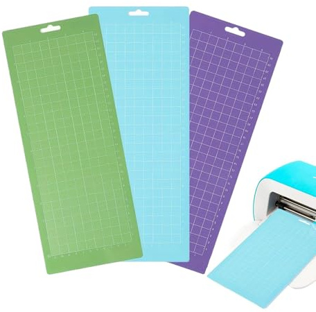 Tappetino da taglio per artigianato, base adesiva da 3 pezzi, tappetino da taglio per cucito, progetti artistici su carta PVC incisa