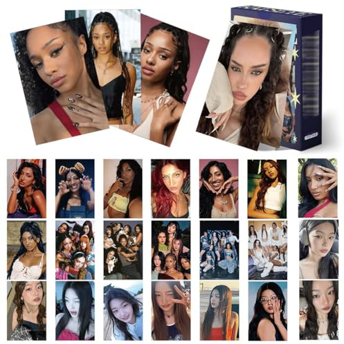 DHJWDUX 55 Cartas, Katseye, Coleccionables, Fotografias, Para Album Decoracion E Intercambio De Fans