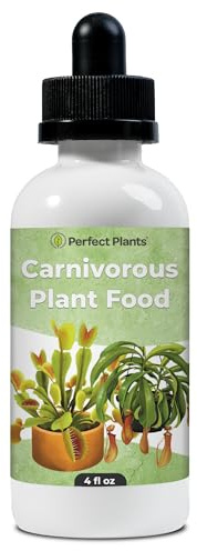 Carnivorous Plant Food Drops by Perfect Plants | Premium Plant Food for Venus Flytrap & Other Carnivorous Plants (4oz)