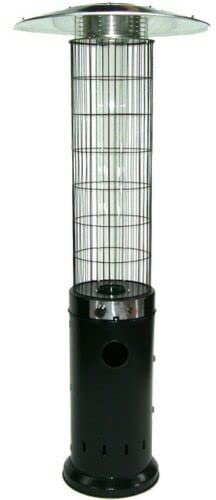 Gasheizer XXL Feuersäule Terrassenheizer 56706 Gas-Heizstrahler 13kw Heizpilz AWZ