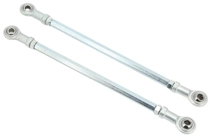 XGOUGUAAU Varilla de varilla de cambio de marchas de 8 mm, varillaje de palanca de cambio de longitud ajustable de 280 mm a 310 mm, construcción de aleación de metal resistente para motos