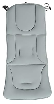 Cojín para cochecito de bebé de invierno, suave y cómodo, almohadilla de asiento transpirable, almohadilla para cochecito de bebé