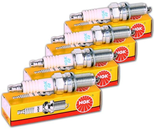 BandelOne enthält 4x NGK Zündkerzen passend für Polo 9N 5 Golf 5 Accord 7 Ibiza 3 4