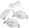 Maclean MCE143 Bewegungsmelder 2X 360°Bewegungssensor PIR max.6m 2000LUX IP20 Unterputz Dual