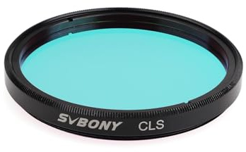 SVBONY Teleskopfilter, 5,1 cm, CLS-Breitbandfilter, reduziert Lichtverschmutzung in der Stadt, geeignet für visuelle Astronomiefotografie mit tiefem Himmel