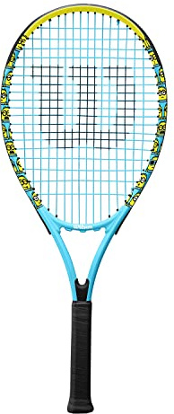 Wilson Raqueta de Tenis Minions XL 113, Aluminio, Peso equilibrado, 275 g, Longitud 68,6 cm