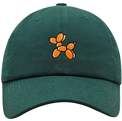 JPAK Balloon Dog Premium Dad Hat Embroidered Cotton Baseball Cap Fun Bar Ballon