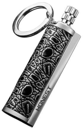 Accendino a cherosene impermeabile portatile per esterni, diecimila fiammiferi, colore: nero